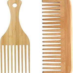 eco-friendly Afro comb made from recycled plastic in Ghana